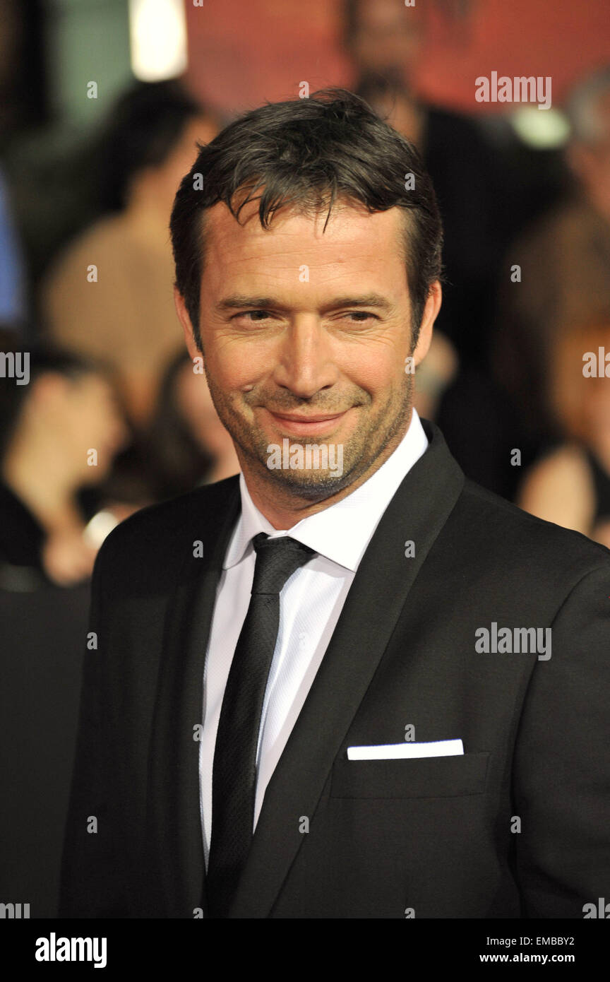 LOS ANGELES, CA - 22. Februar 2012: James Purefoy bei der Weltpremiere seines neuen Films "John Carter" im Regal Kinos L.A. Live. 22. Februar 2012 Los Angeles, CA Stockfoto