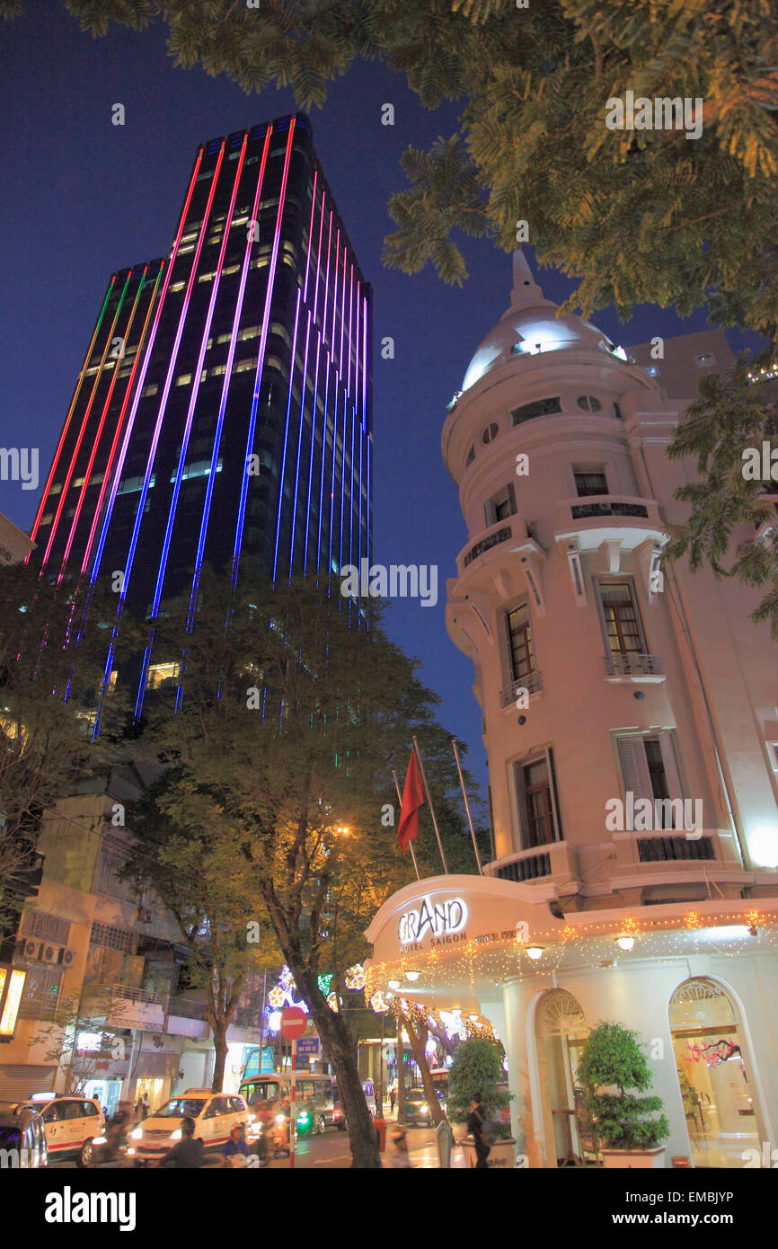 Vietnam, Ho-Chi-Minh-Stadt, Dong Khoi Street, Grand Hotel Saigon, Stockfoto