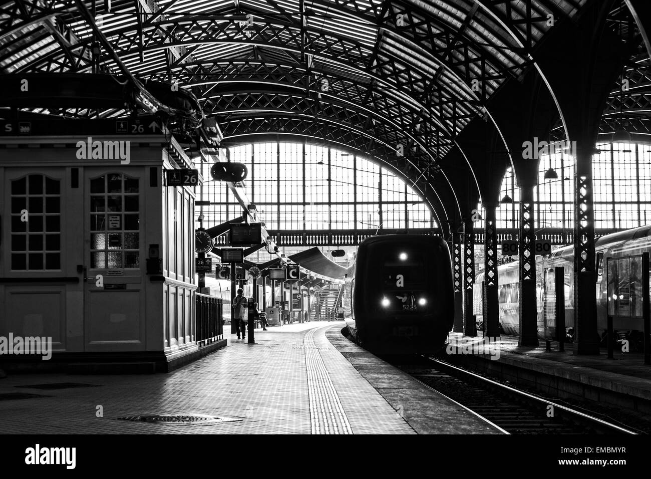 Kopenhagen zentrale-Station Stockfoto