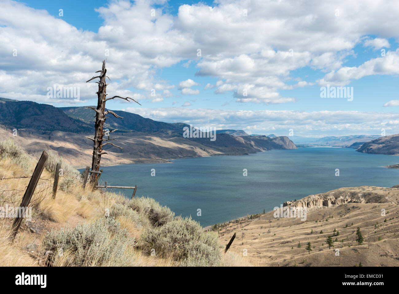 Kanada, British Columbia, Kamloops, Kamloops Lake Stockfoto