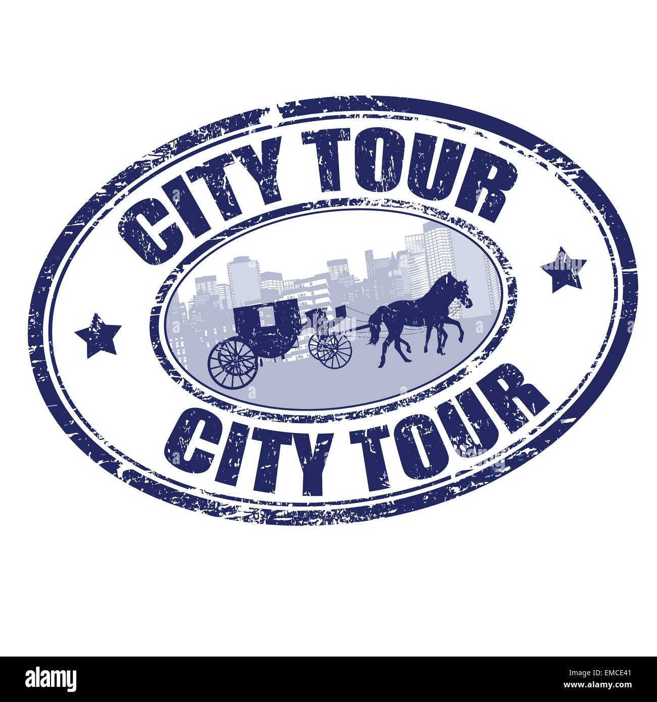 City-tour Stock Vektor