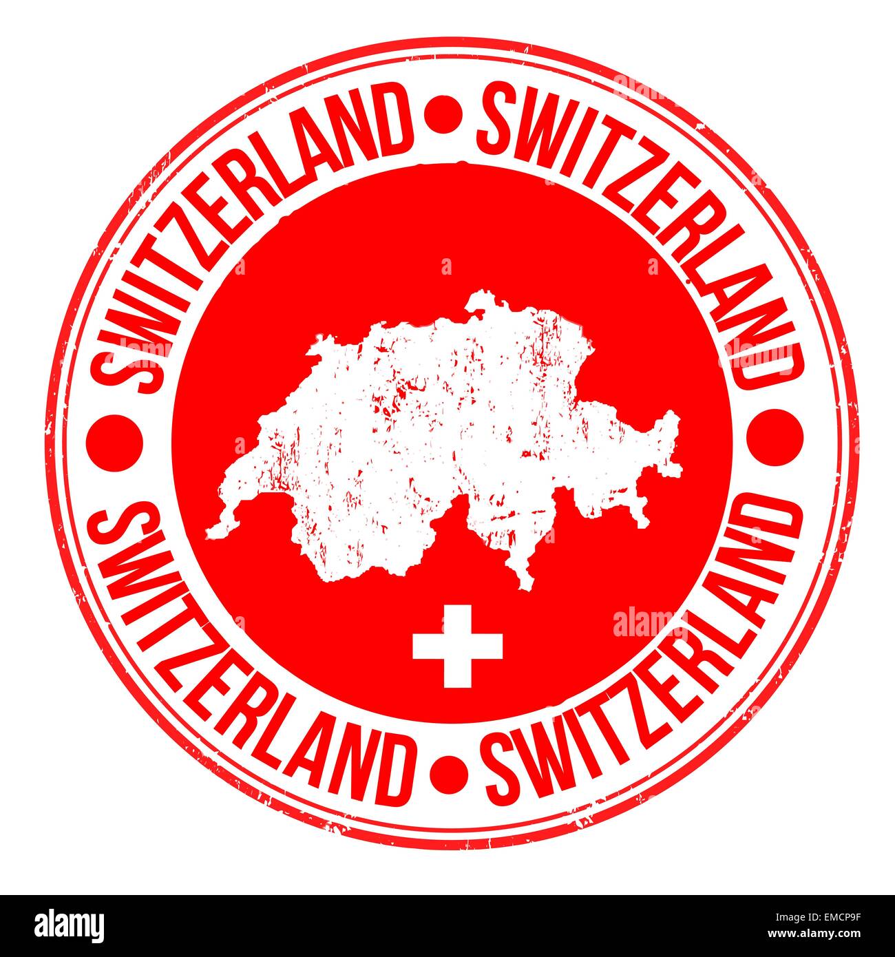 Switzerland Stamp Stockfotos und -bilder Kaufen - Alamy