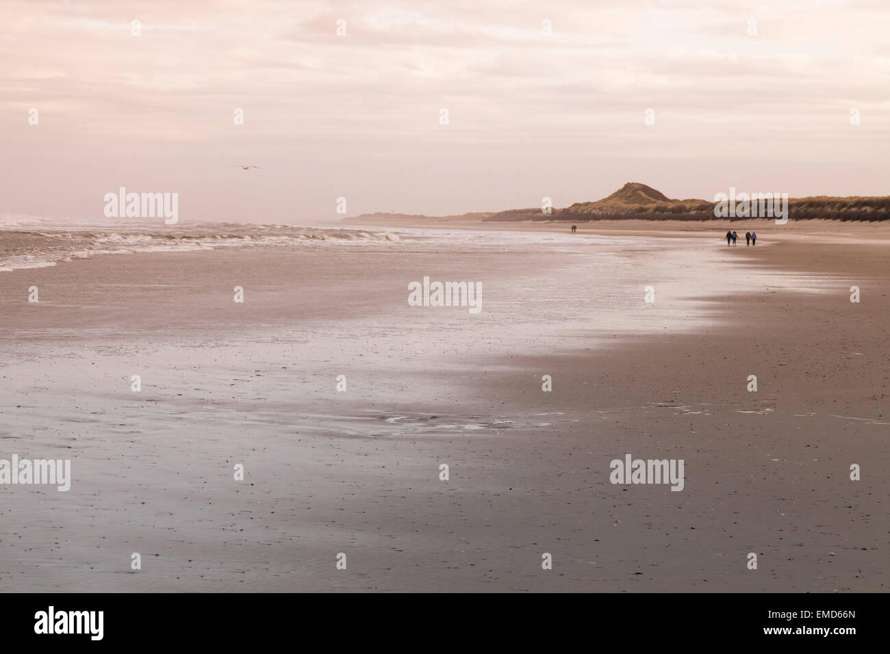 Deutschland, Insel Langeoog, Küstenlandschaft Stockfoto