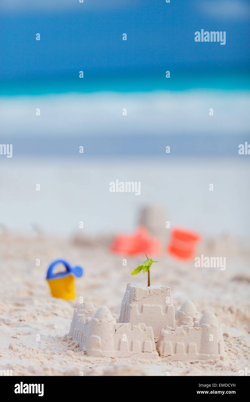 Sandburg Stockfoto