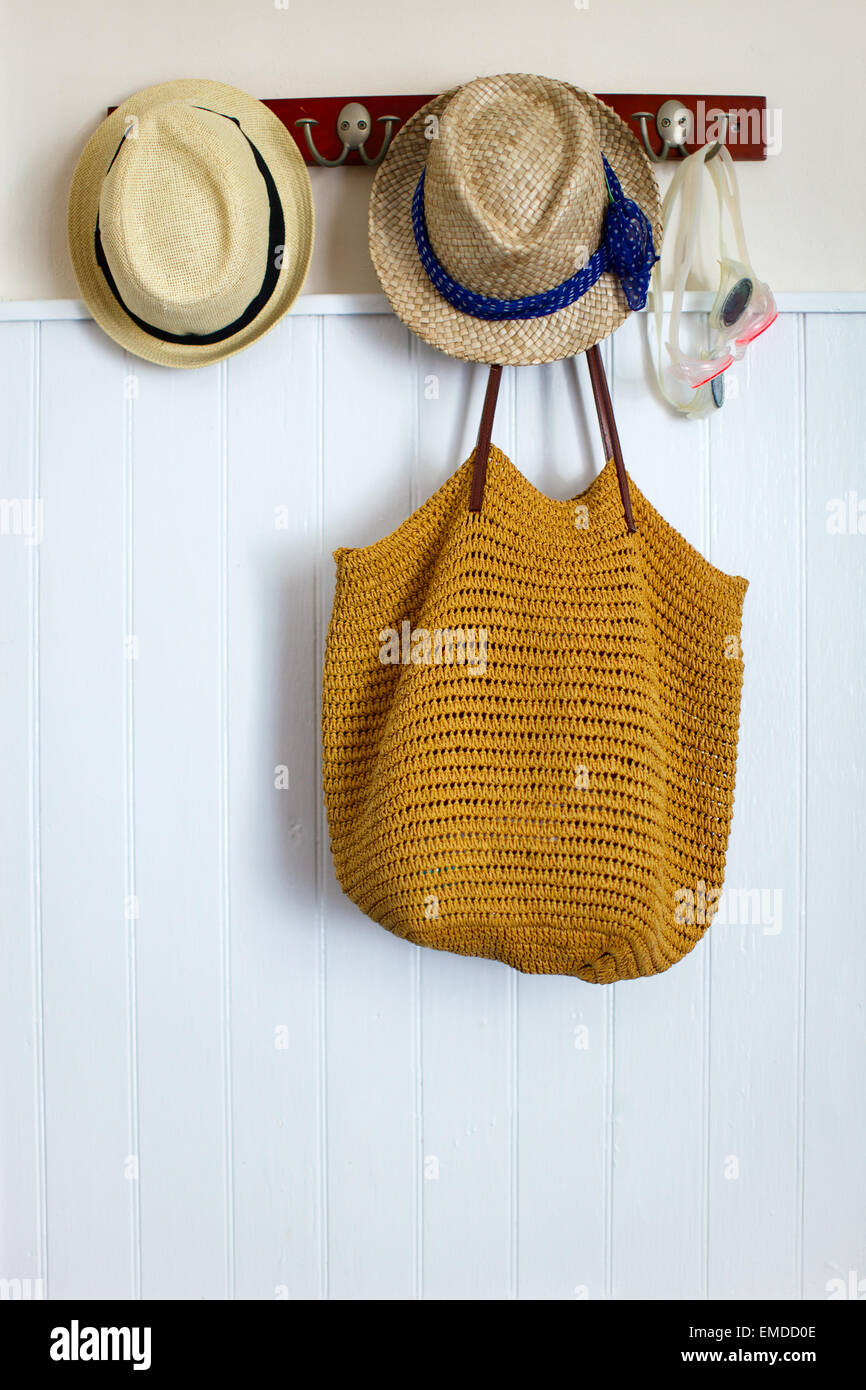 Urlaub-essentials Stockfoto