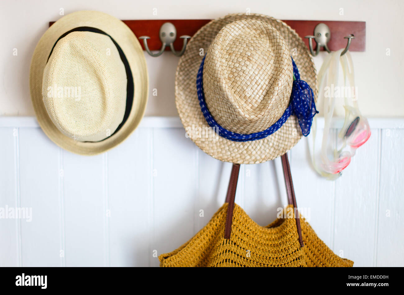 Urlaub-essentials Stockfoto