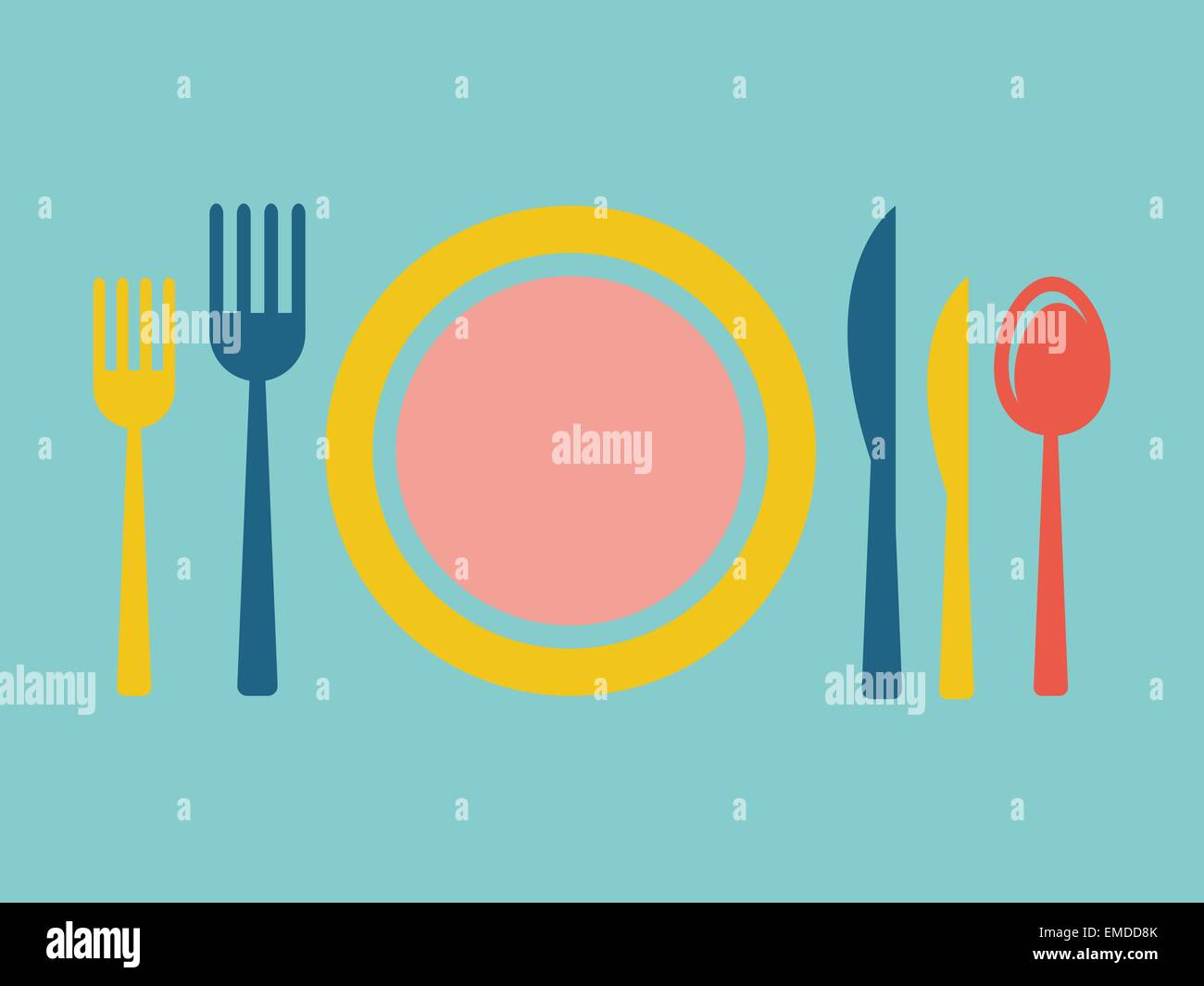 Essen-Illustration Stock Vektor