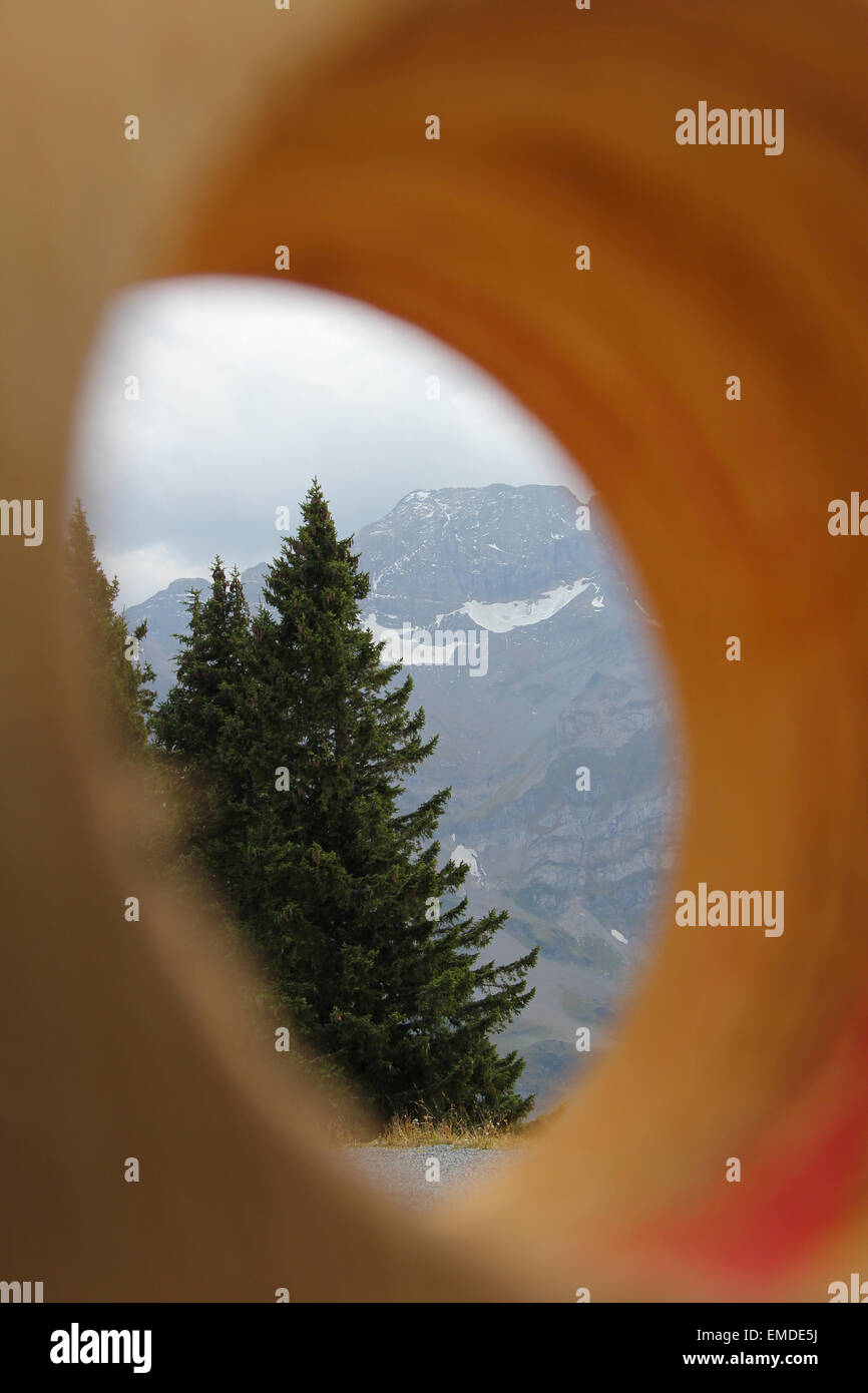 Alpen der Schweiz Stockfoto