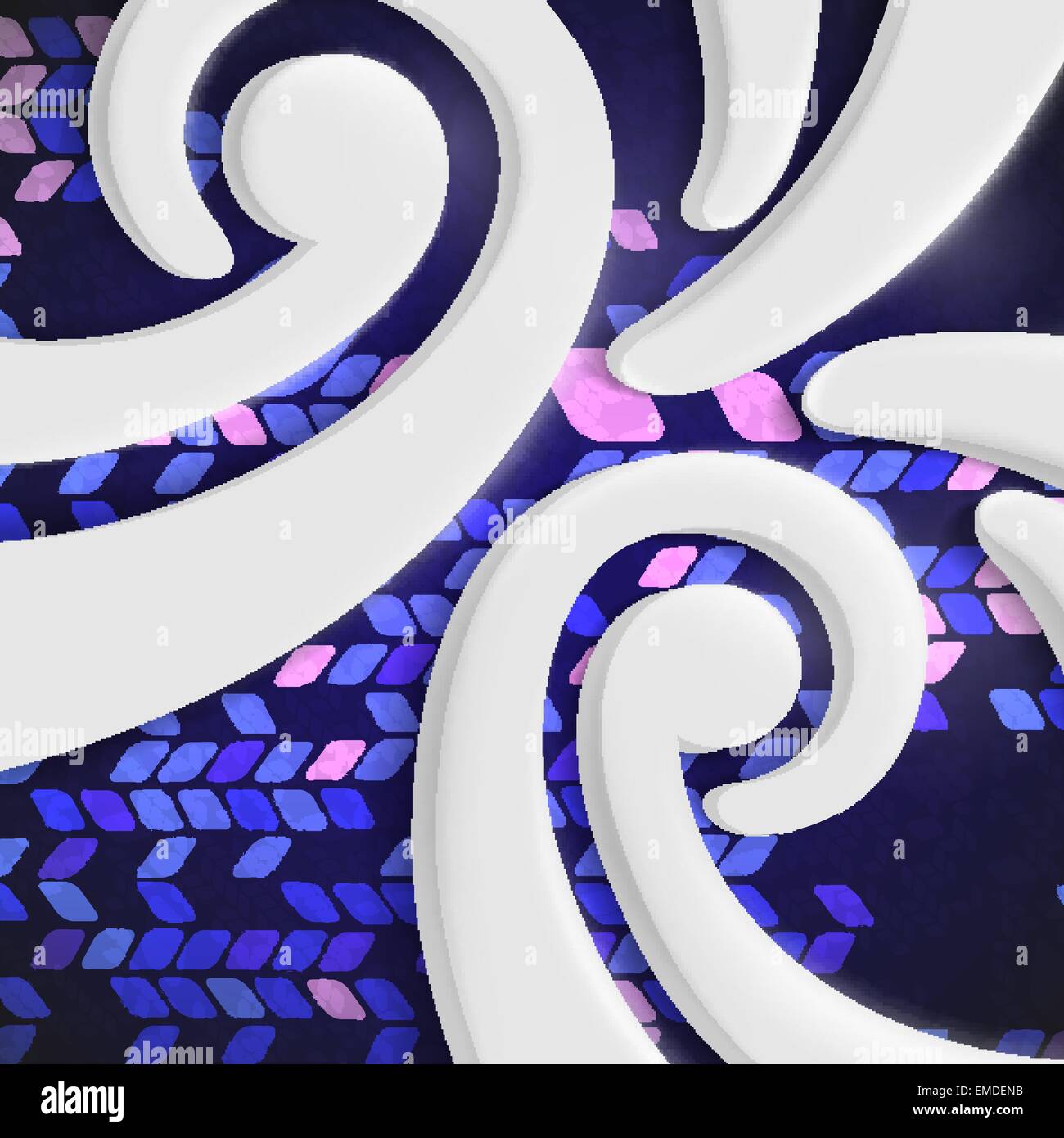 Abstrakten modernen Hintergrund. Stock Vektor