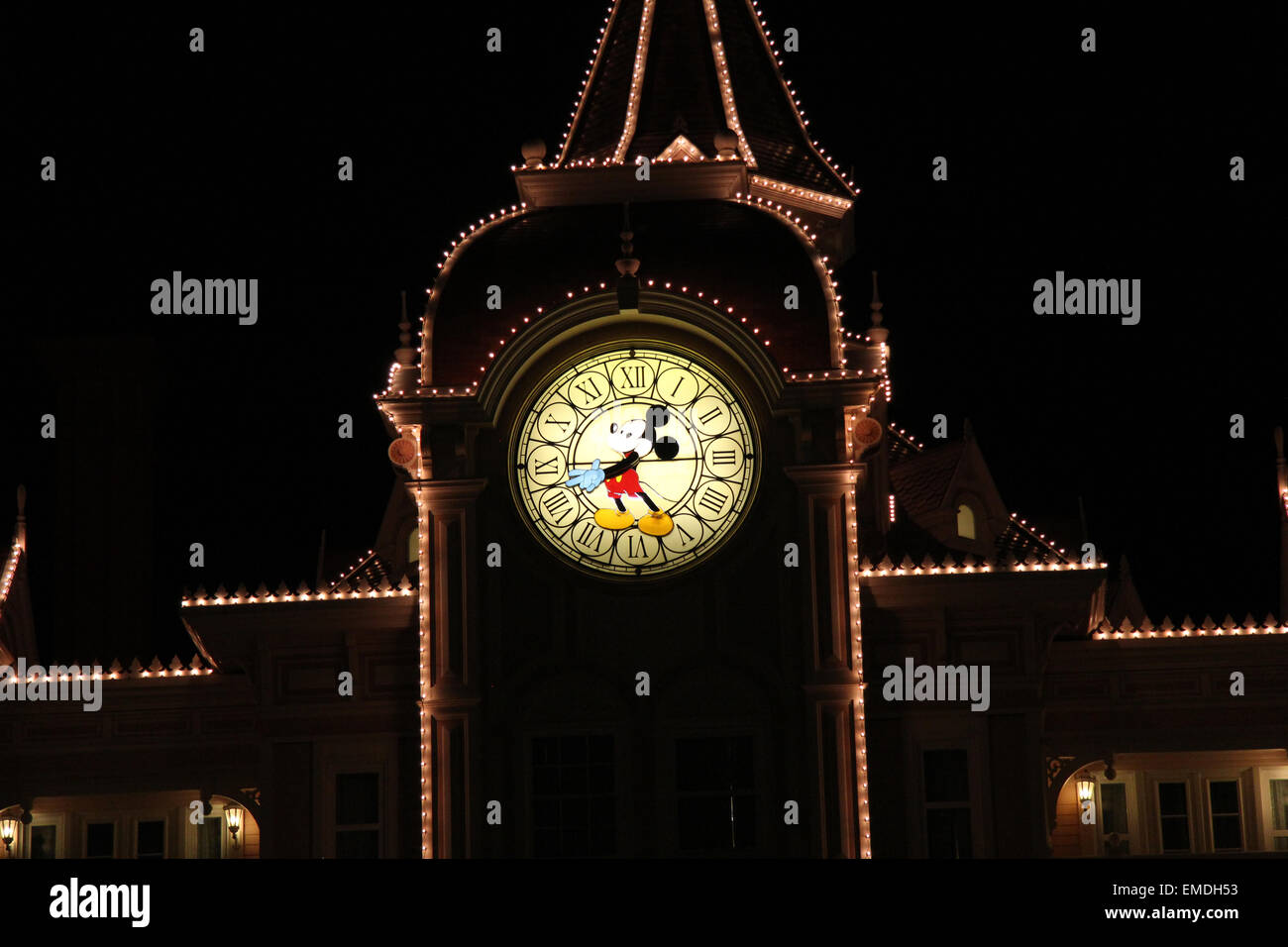 Euro Disney Disneyland Paris Stockfoto