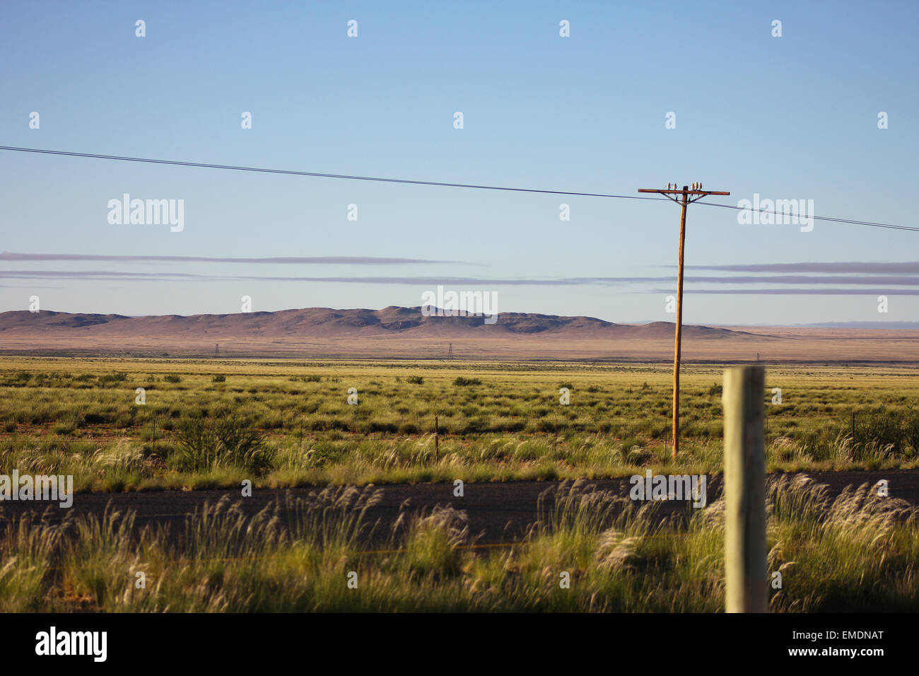 Südafrikanische Landschaft Stockfoto