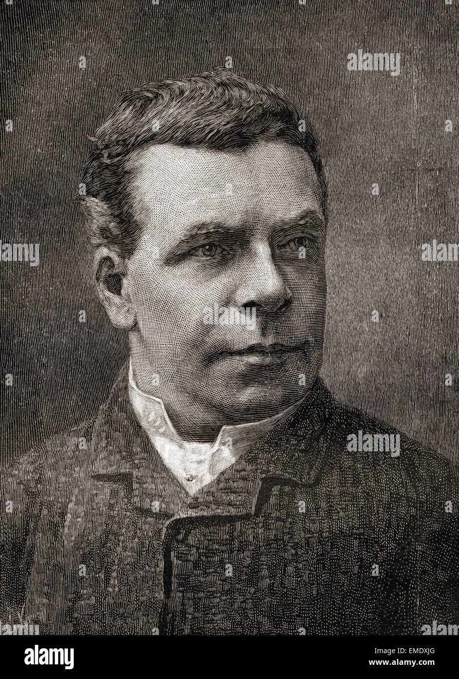 Benoît-Constant Coquelin, 1841 –1909, aka Coquelin Aîné, "Coquelin der älteste".  Französischer Schauspieler. Stockfoto