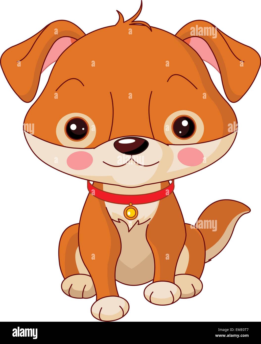 Nutztiere. Hund Stock Vektor