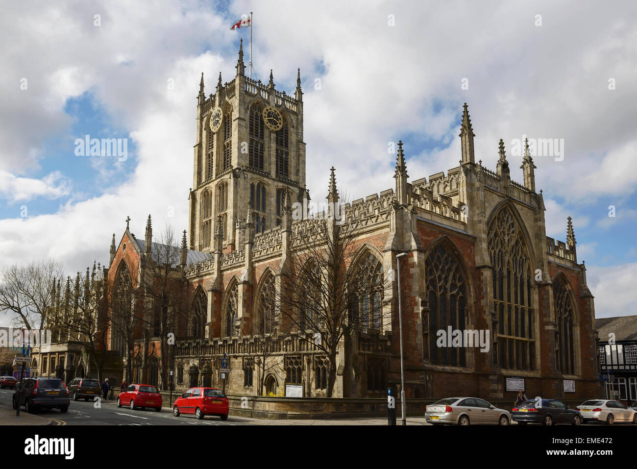 Holy Trinity Church im Stadtzentrum von Hull UK Stockfoto