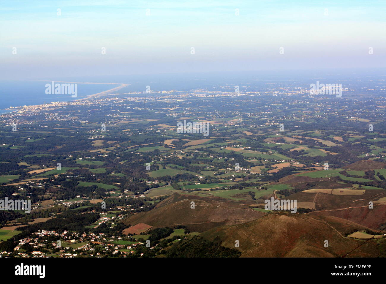 Grenze Zwischen Frankreich und Spanien Stockfotos & Grenze Zwischen Frankreich und Spanien