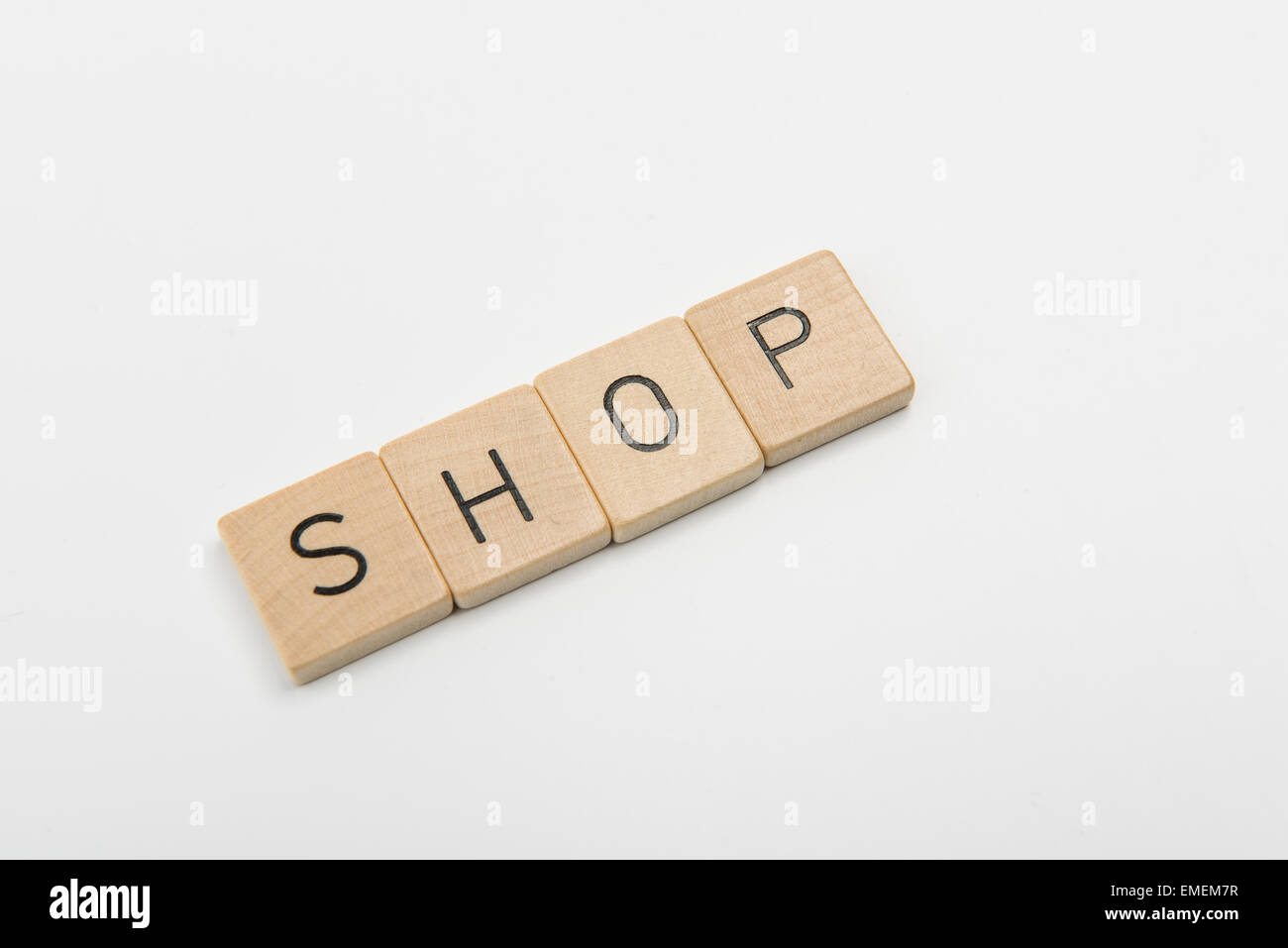 Shop Stockfoto