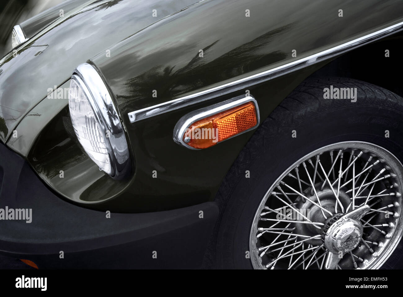 Retro-Auto - amerikanische Klassiker Stockfoto