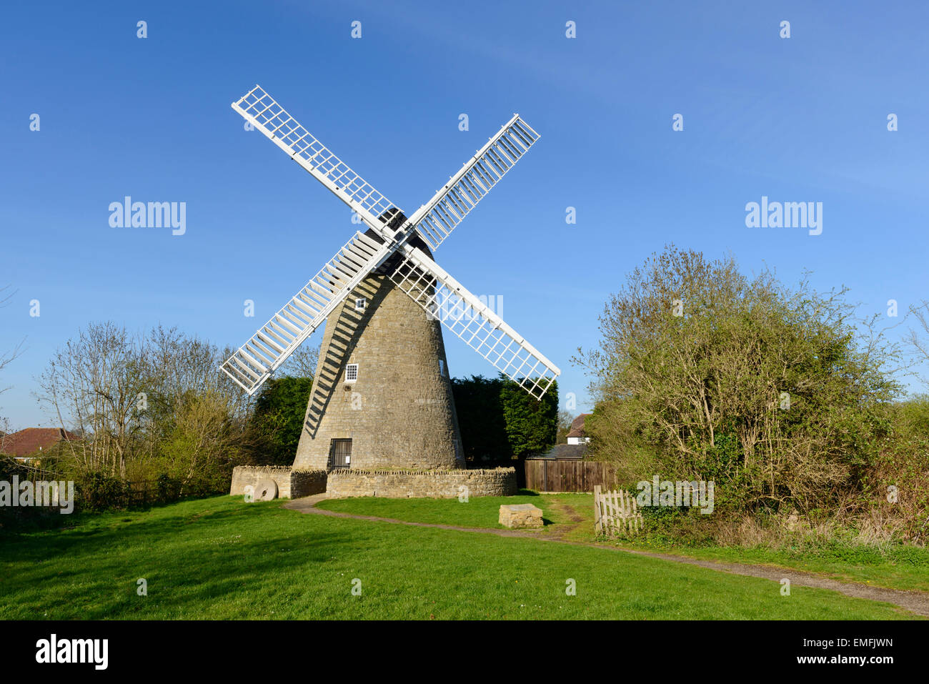 Bradwell Windmühle, Milton Keynes Stockfoto