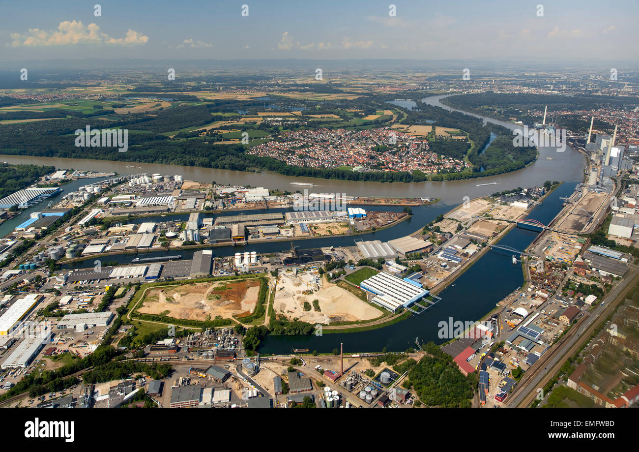 Rhein Chemie RheinauHafen, Mannheim, BadenWürttemberg, Deutschland