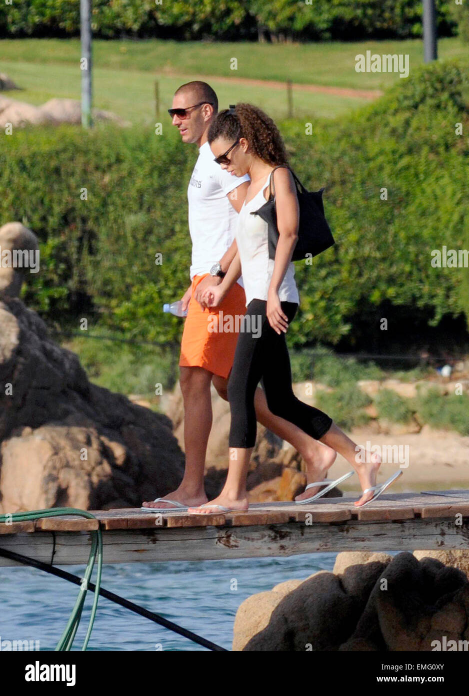 Karim Benzema And Girlfriend Stockfotos Und Bilder Kaufen Alamy