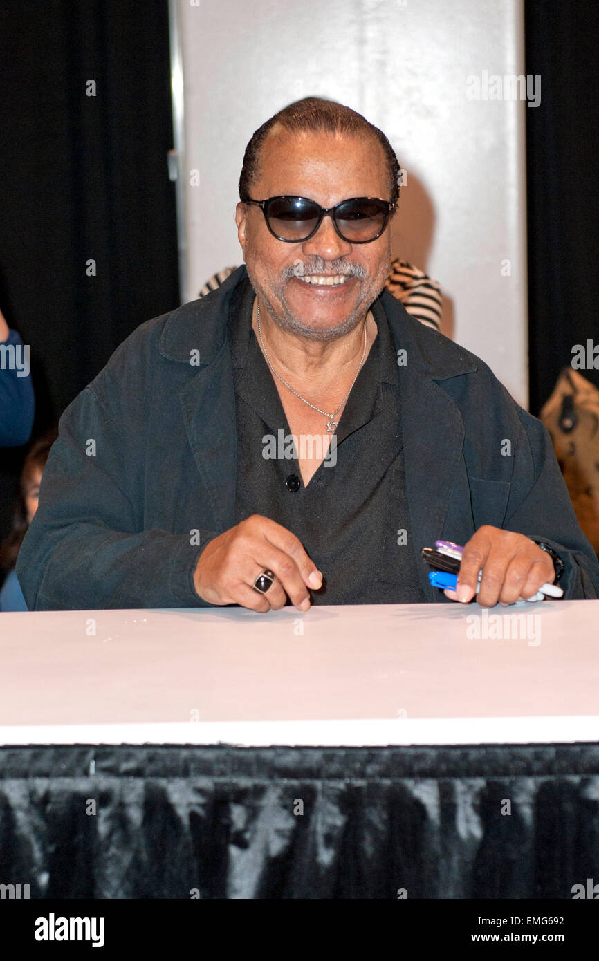 Anaheim. 19. April 2015. Billy Dee Williams bei der Star Wars Celebration am 19. April 2015 in Anaheim. / Bild Allianz © Dpa/Alamy Live-Nachrichten Stockfoto