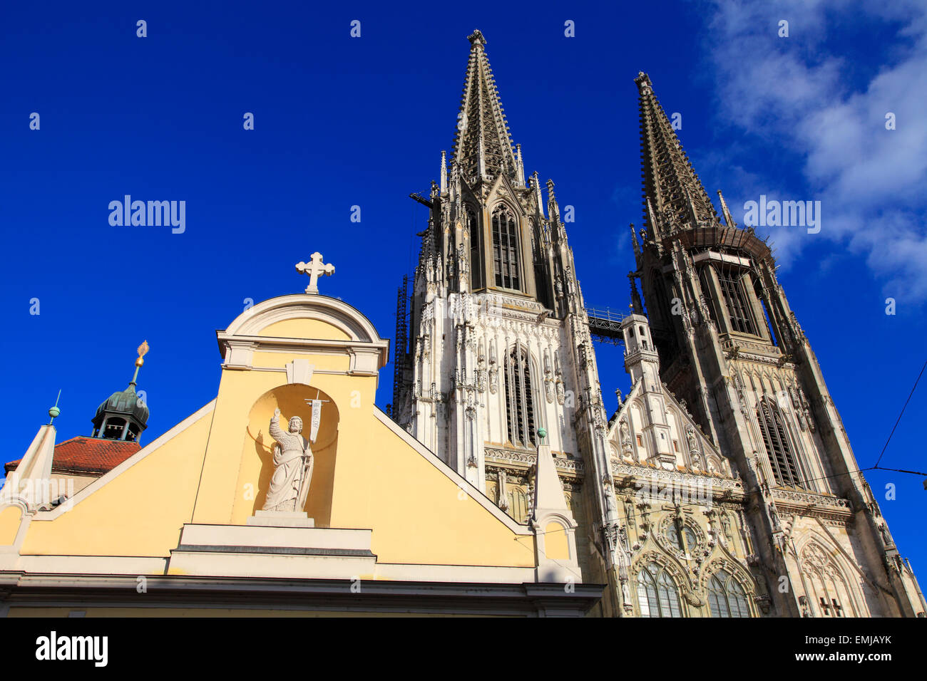 Deutschland, Bayern, Regensburg, Dom, St.-Petri Dom, Stockfoto