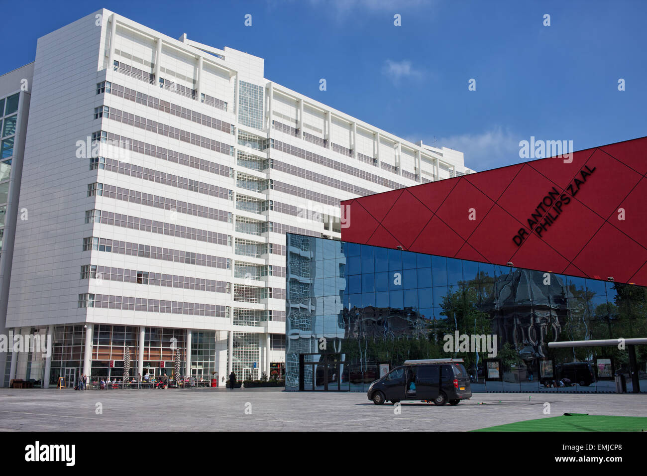 Dr. Anton Philipszaal Konzertsaal auf dem Spuiplein Platz in den Haag (Den Haag), Holland, Niederlande. Stockfoto