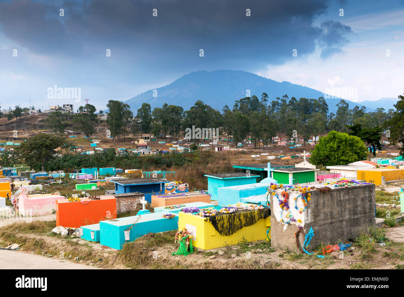 Guatemala, Jalapa, Friedhof Stockfoto