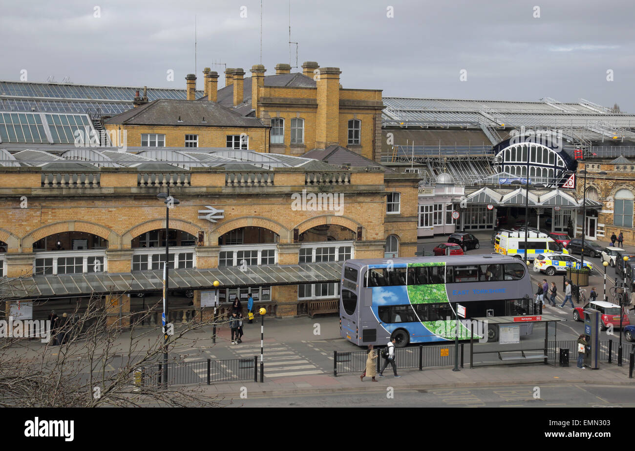 York-Bahnhof Stockfoto