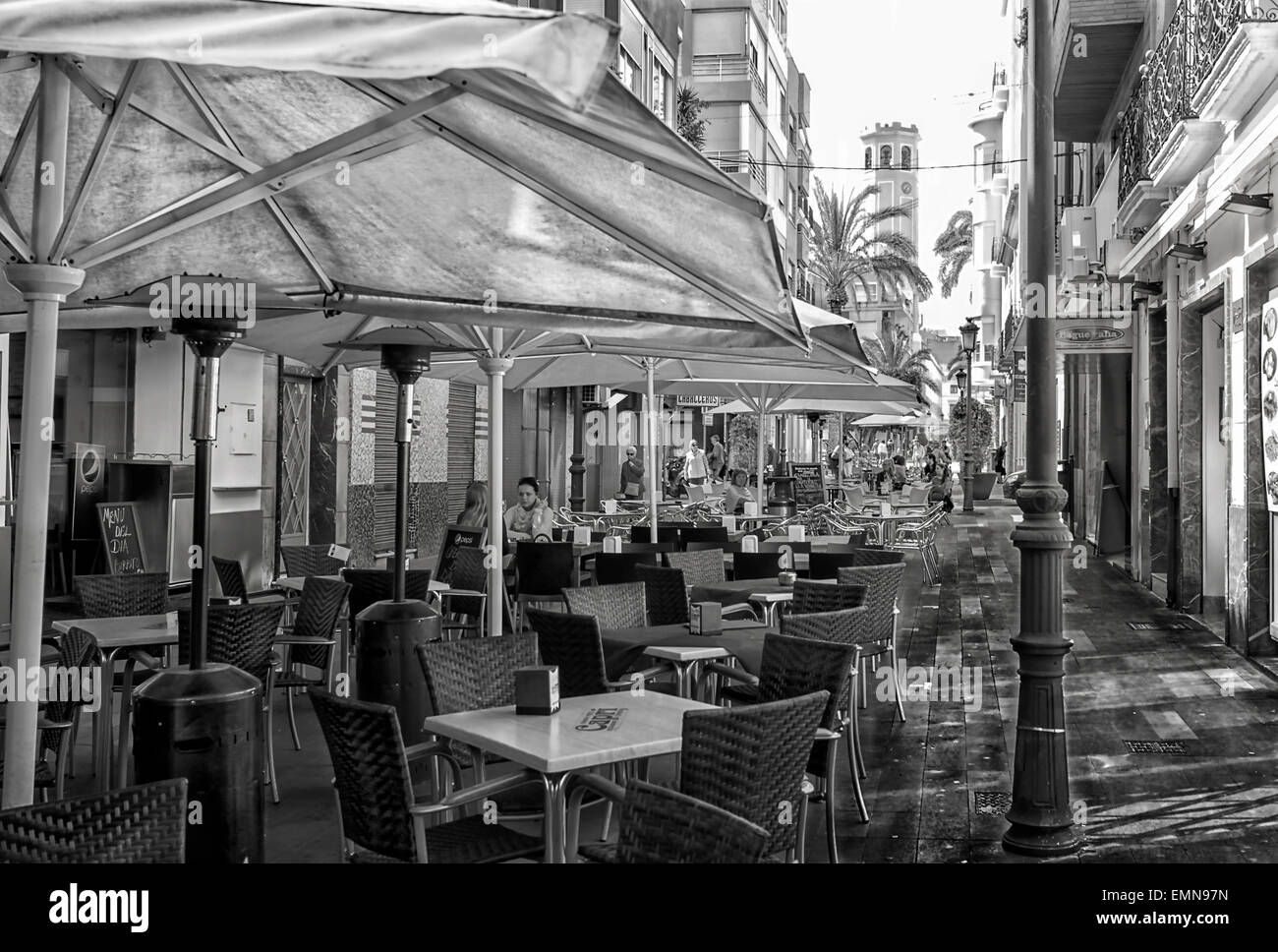 -Stadt Alicante-Spanien. Stockfoto