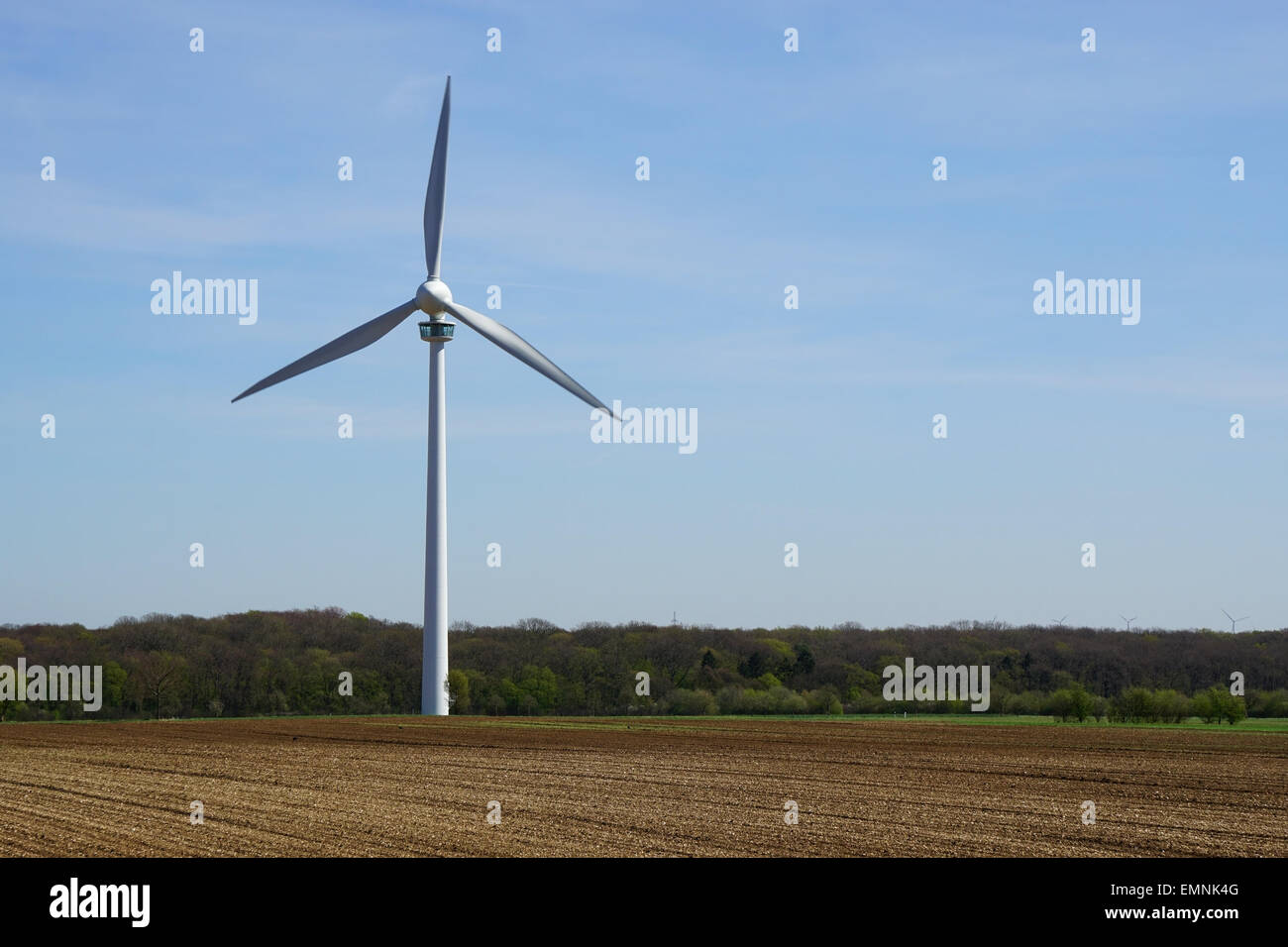 Windturbine Stockfoto