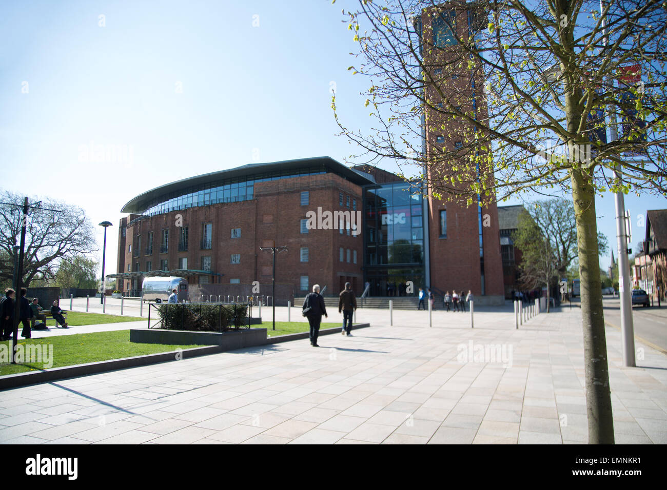 Das Royal Shakespeare Theatre in Stratford, Großbritannien Stockfoto