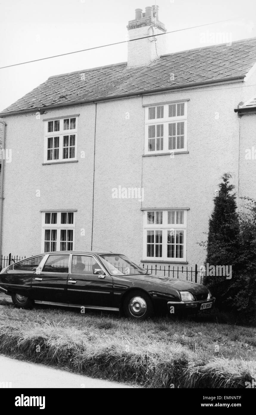 Nr. 9 Kopf Street, Goldhanger, Nr Malden Essex Jeremy Bamber lebte. Bamber war aufgeladen und schuldig des Mordes an seiner Adoptiveltern, seine Schwester Shelia und ihr sechs Jahre alten Zwillingen am Bauernhof der Familie Zuhause von White House in Tolleshunt d ' Arcy Essex. 12. September 1985 85 4887 Stockfoto