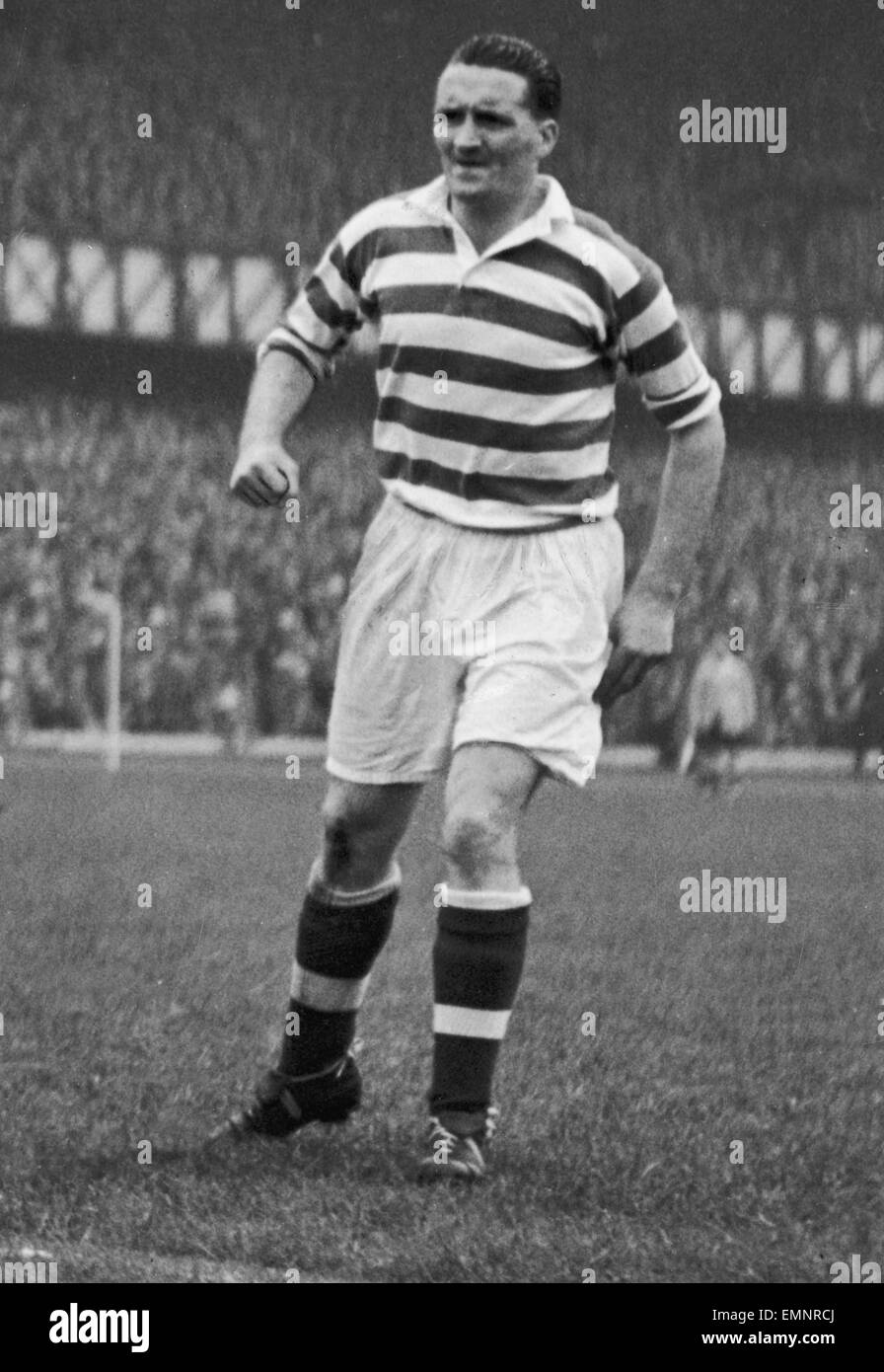 Jock Stein der keltischen 7. Oktober 1953 Stockfoto