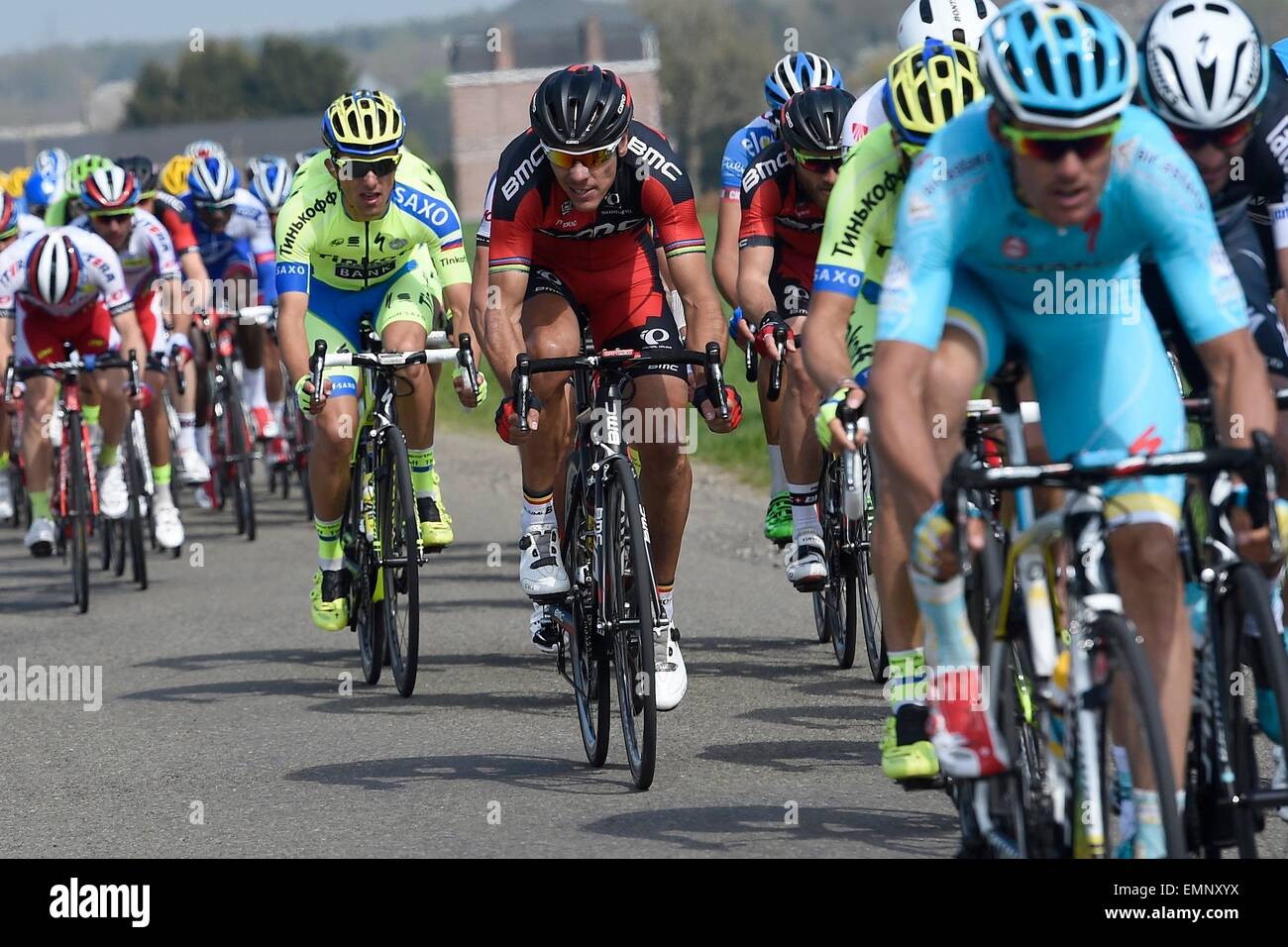 Wallonien (Belgien). 22. April 2015. La Flèche Wallonne UCI Tour Radrennen. Philippe GILBERT, der BMC Racing Team © Aktion Plus Sport/Alamy Live-Nachrichten Stockfoto