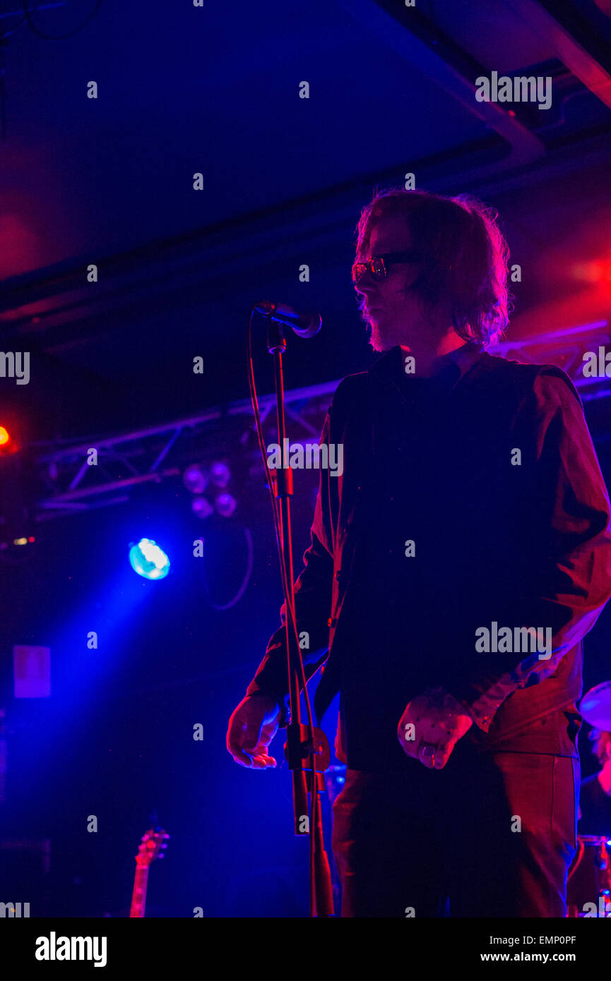 Mark Lanegan, Sänger der Rockband Mark Lanegan Band, Ciampino, Roma (O5-03-2015) Stockfoto