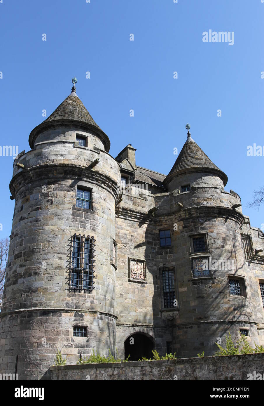 Außenseite des Falkland Palace Fife Schottland April 2015 Stockfoto