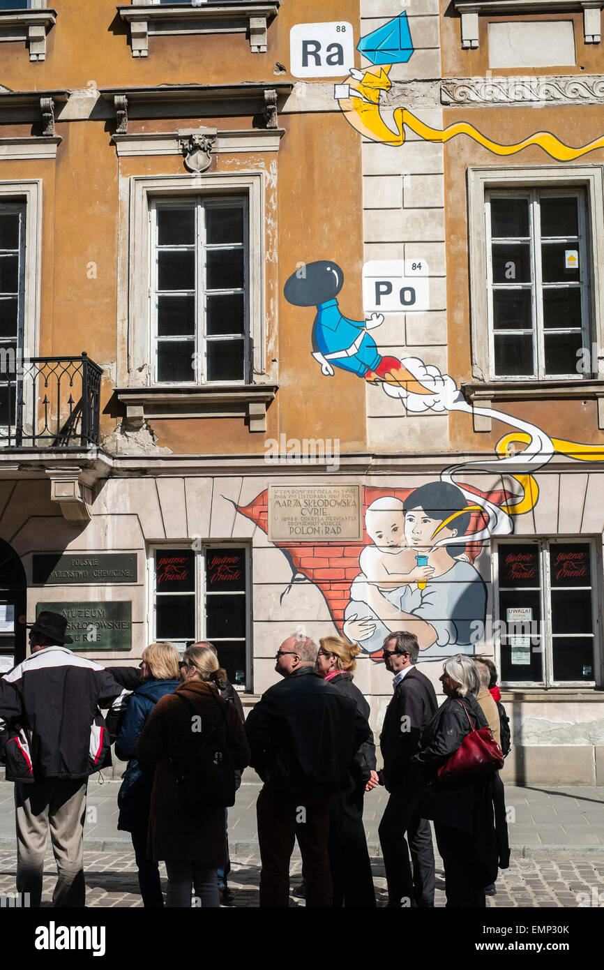 Altstadt, Warschau, Polen Stockfoto