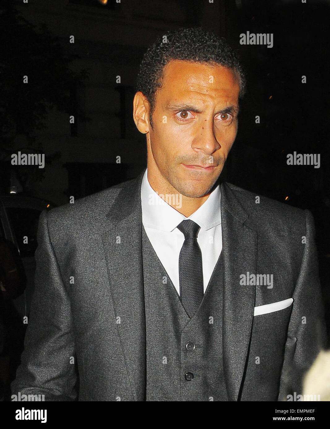 Rio Ferdinand Wife Rebecca Ellison Stockfotos Und Bilder Kaufen Alamy