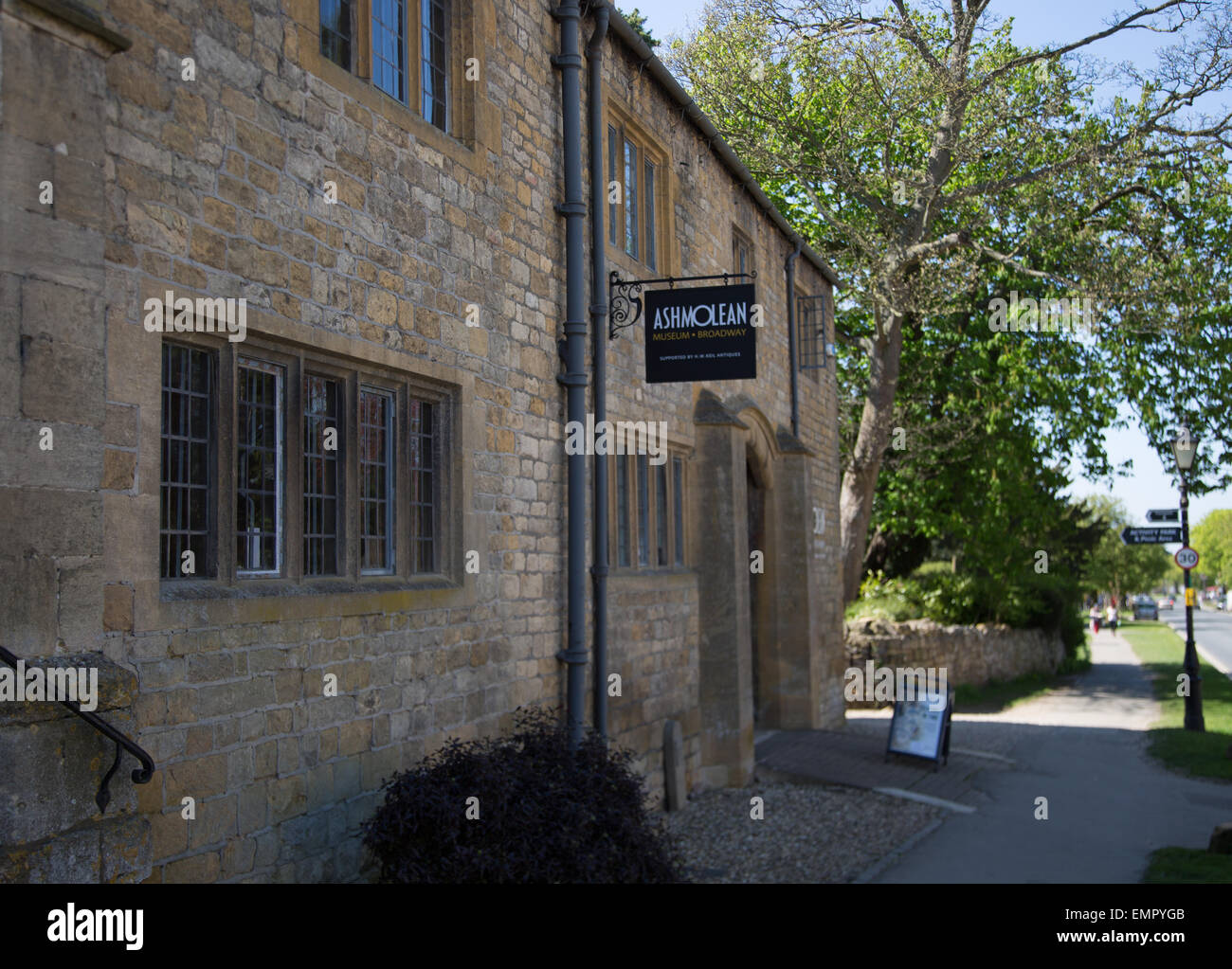 Das Ashmoleum Museum in Broadway, in den Cotswolds, Worcestershire. England Stockfoto
