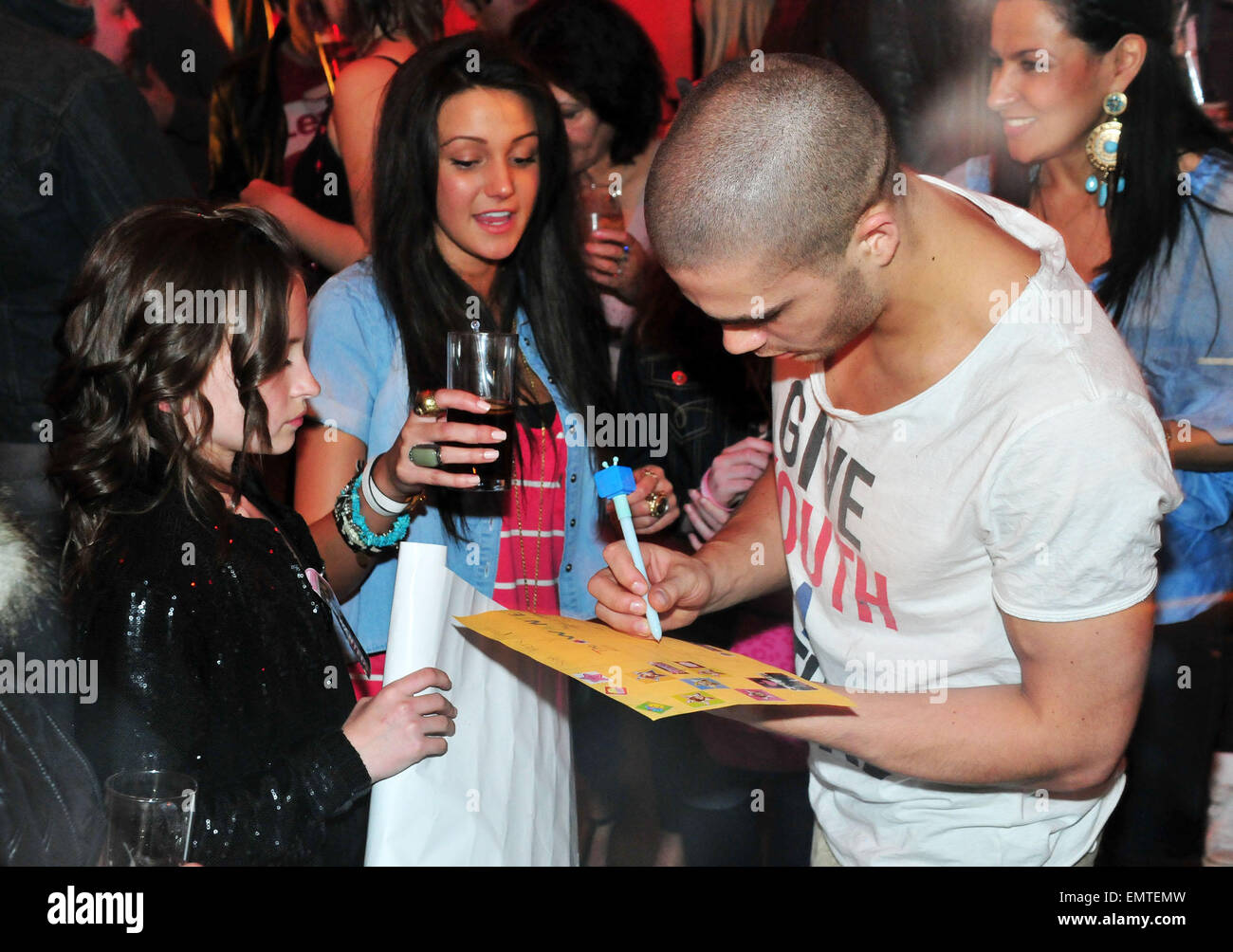 Michelle Keegan And Max George Stockfotos Und Bilder Kaufen Alamy