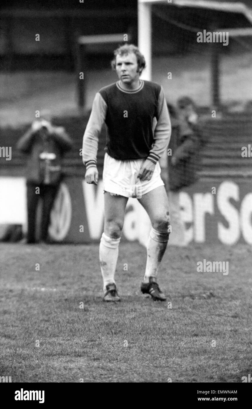 West Ham Fußballer: Bobby Moore. März 1974 S74-1531-001 Stockfoto