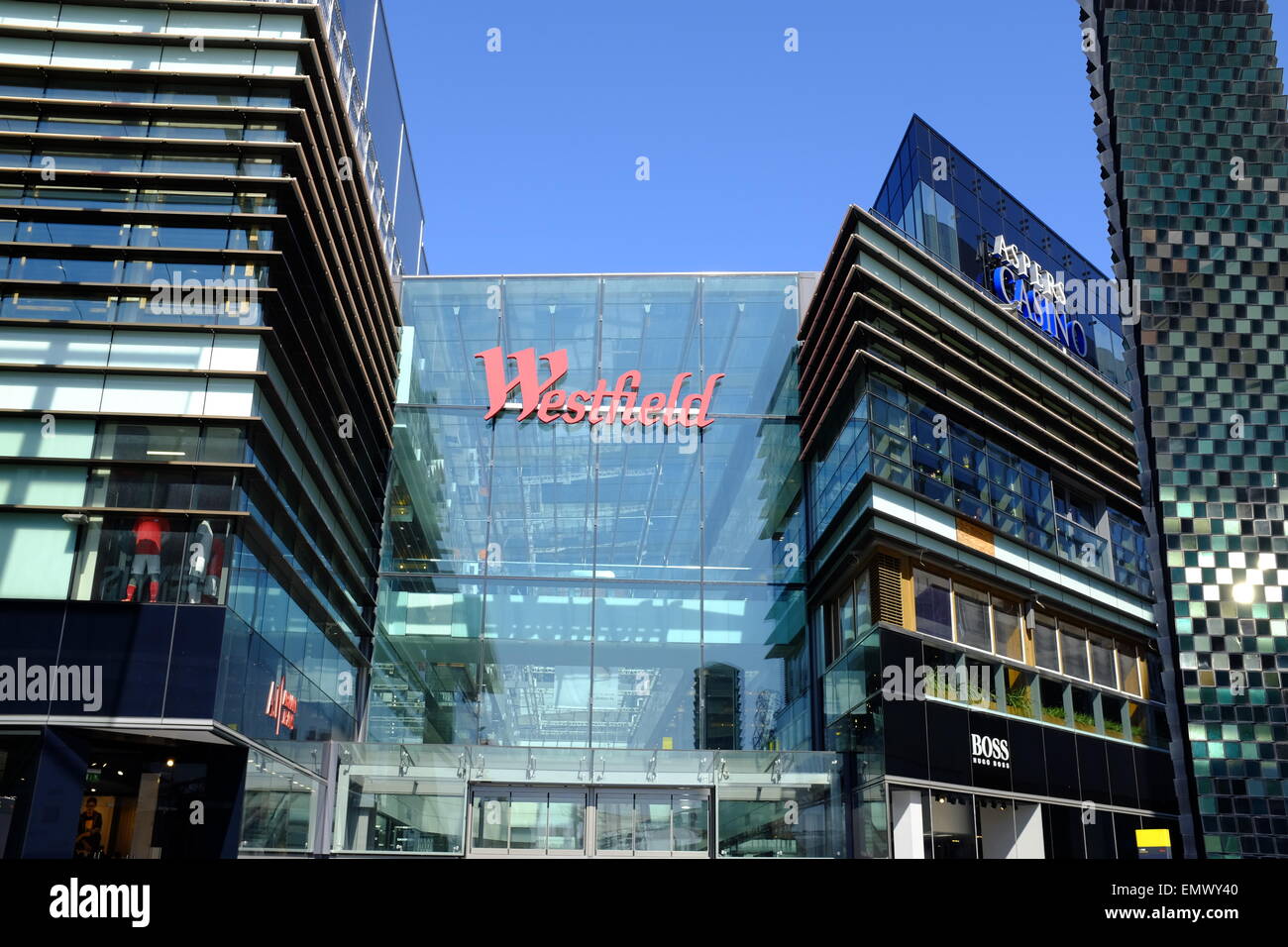 Westfield Shopping Centre - Stratford. Stockfoto