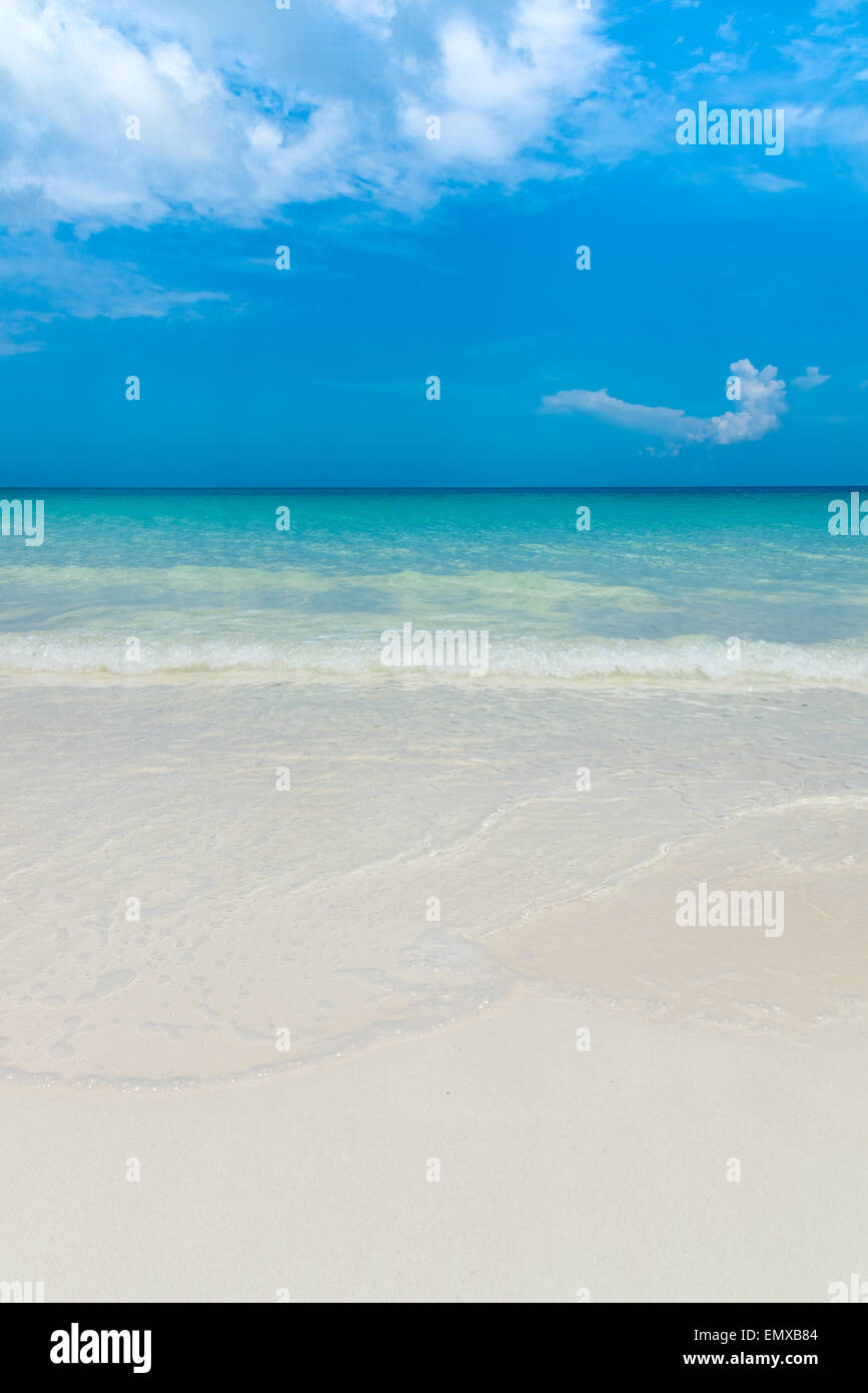 Besten Strände der Welt - Ensenachos Strand in Kuba Stockfoto