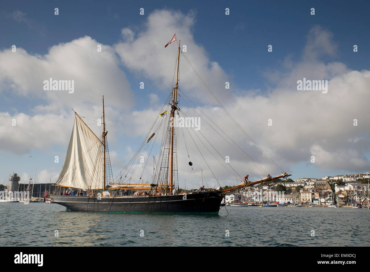 Tall Ships Regatta; Falmouth 2014 Cornwall; UK Stockfoto