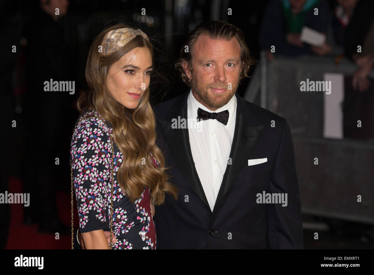 58. BFI London Filmfestival - "Fury" - Premiere mit: Guy Richie, Jacqui Ainsley wo: London, Vereinigtes Königreich bei: 19. Oktober 2014 Stockfoto