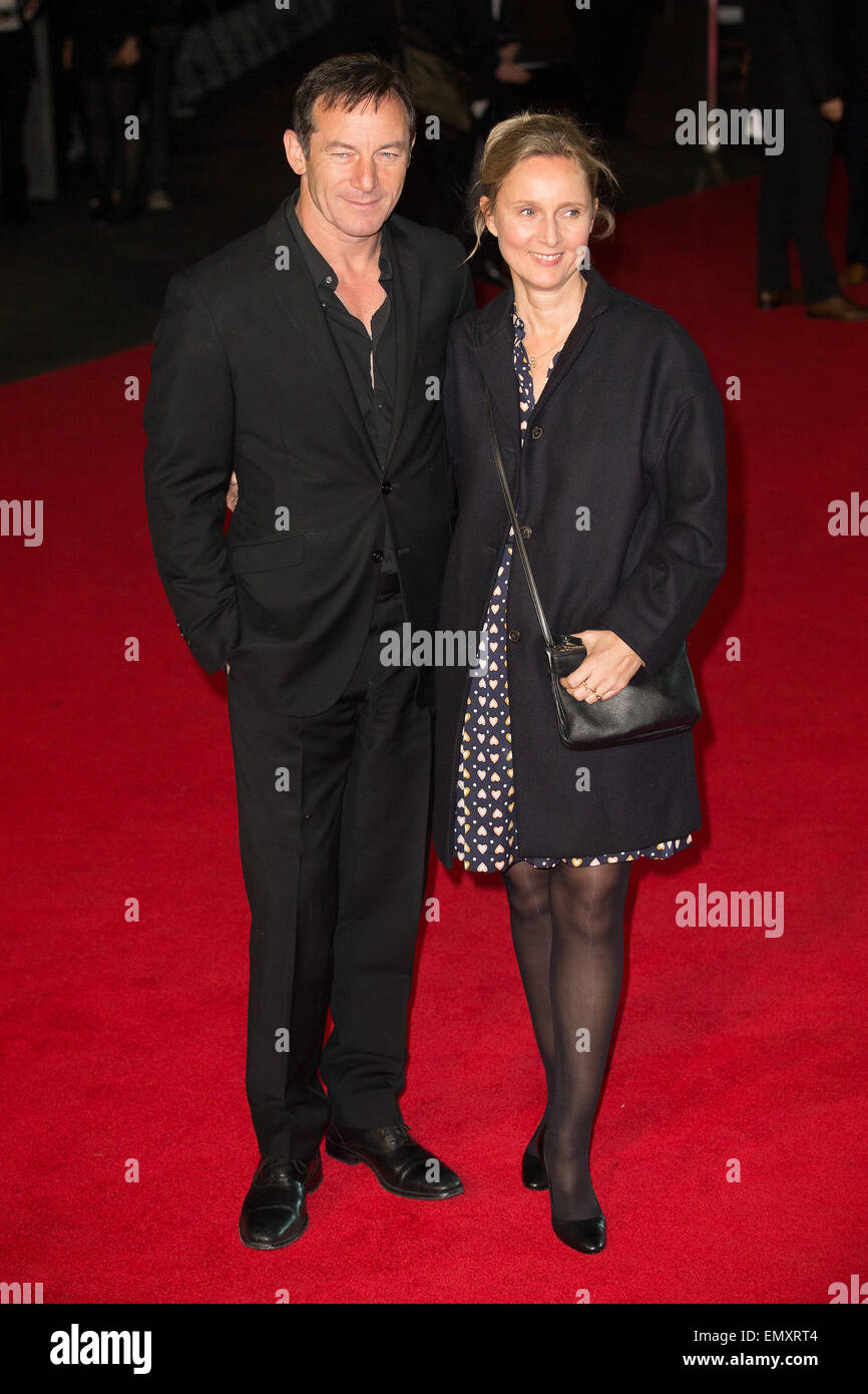 58. BFI London Filmfestival - "Fury" - Premiere mit: Jason Isaacs, Emma Hewitt Where: London, Vereinigtes Königreich bei: 19. Oktober 2014 Stockfoto