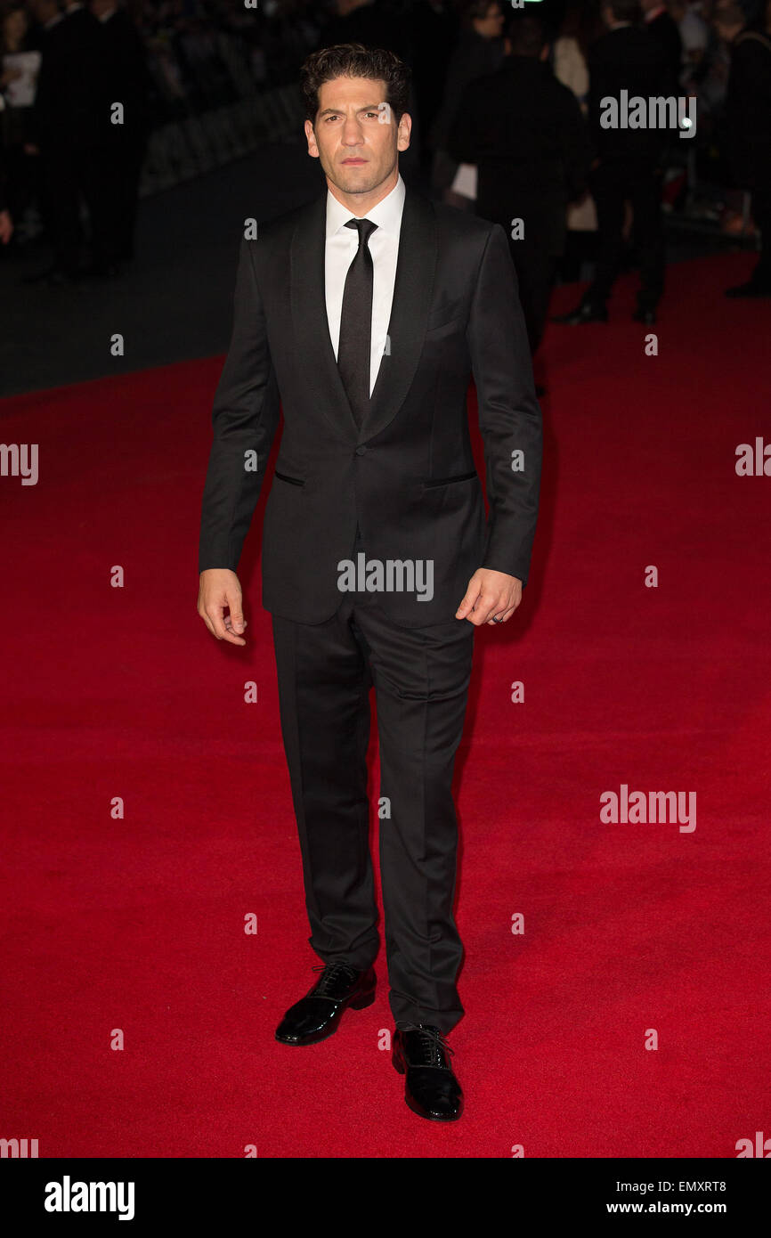 58. BFI London Filmfestival - "Fury" - Premiere mit: Jon Bernthal Where: London, Vereinigtes Königreich bei: 19. Oktober 2014 Stockfoto