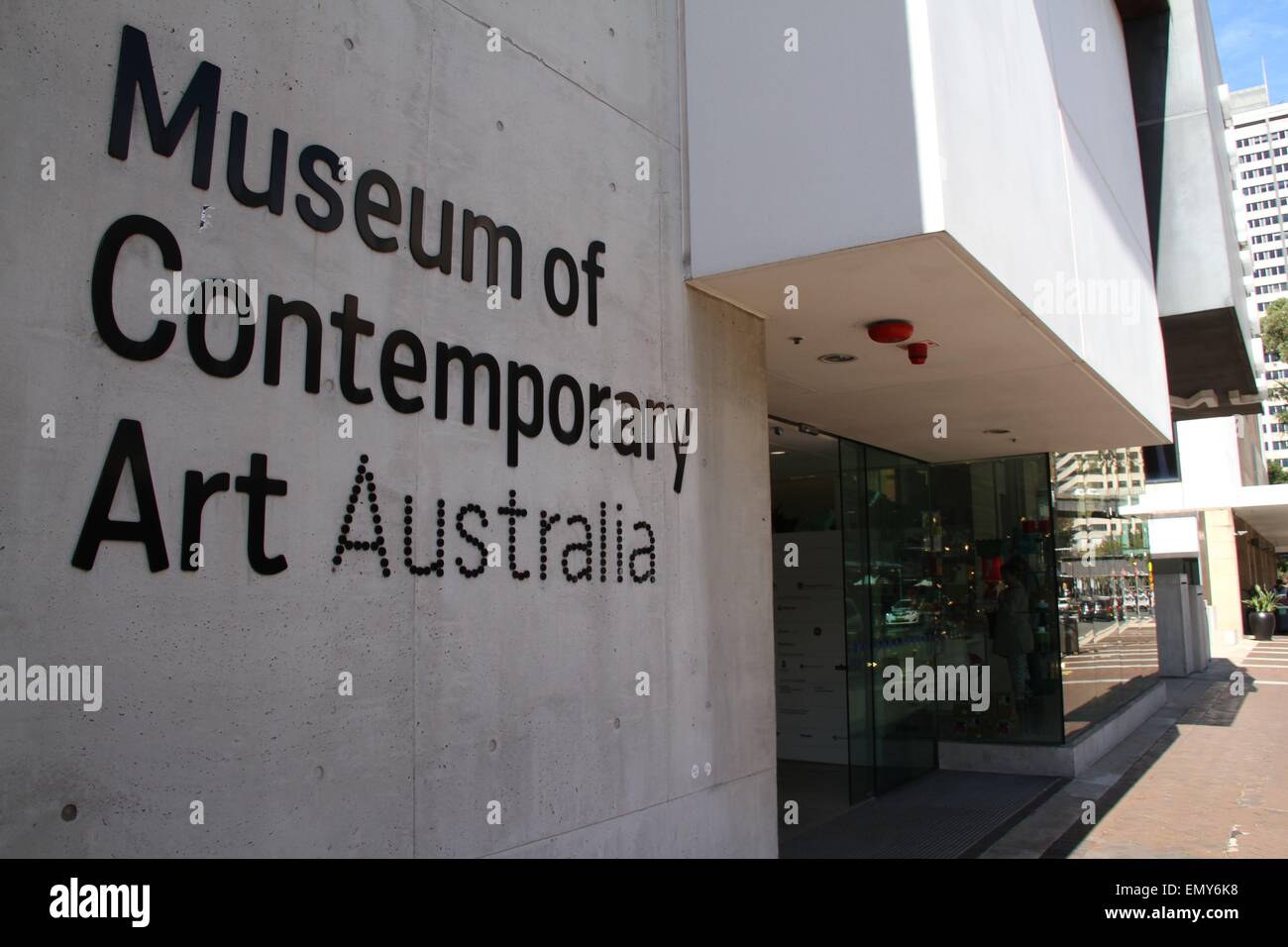 Sydney, Australien. 24. April 2015. Das Museum für zeitgenössische Kunst-Australien. Bildnachweis: Richard Milnes/Alamy Stockfoto