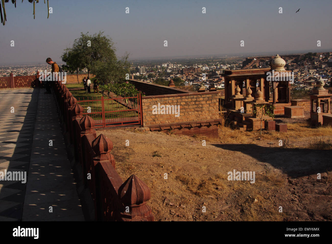 Jaswant Thada Mausoleum in Jodhpur, Indien Stockfoto